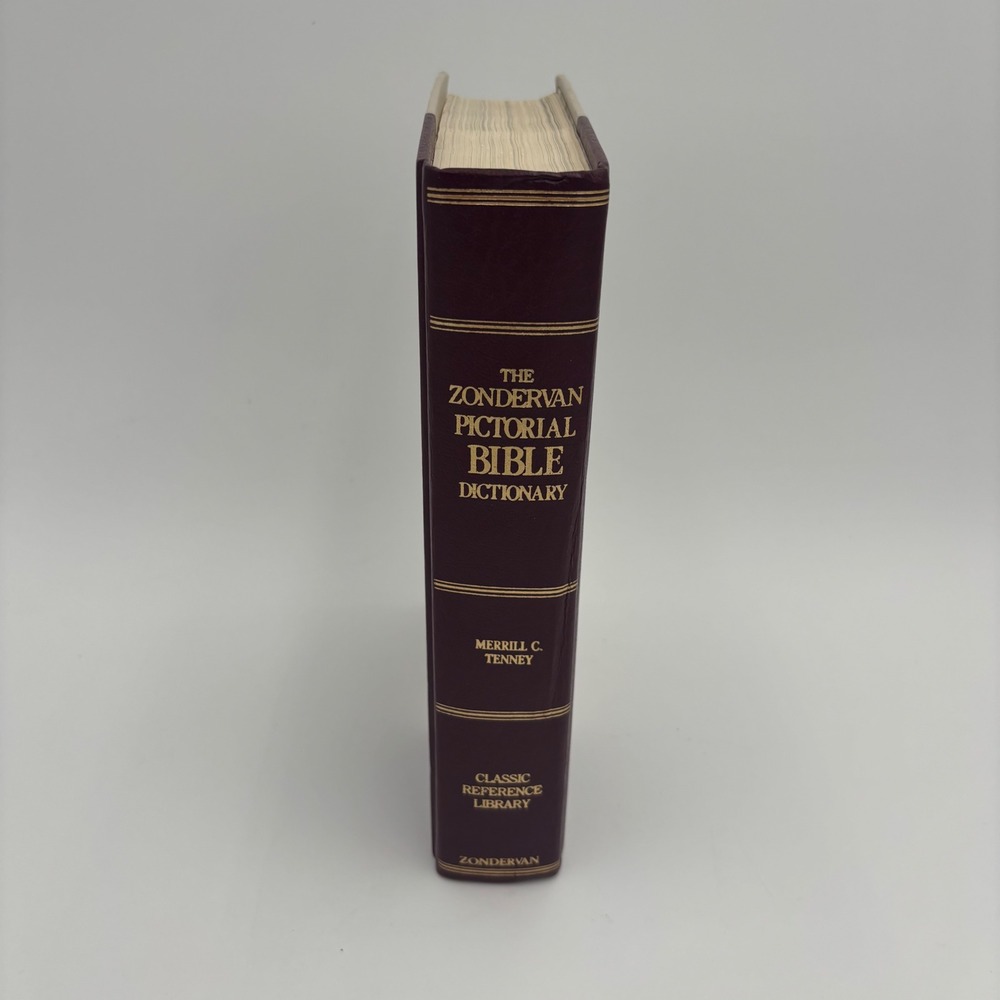 Zondervan Pictorial Bible Dictionary Adult OS Maroon Good Classic Reference